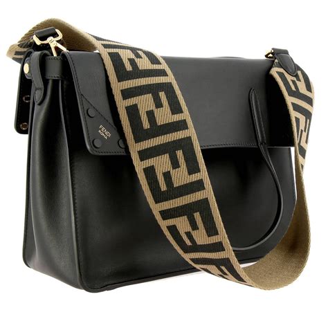 fendi shoulder handbag|Fendi bag with thick strap.